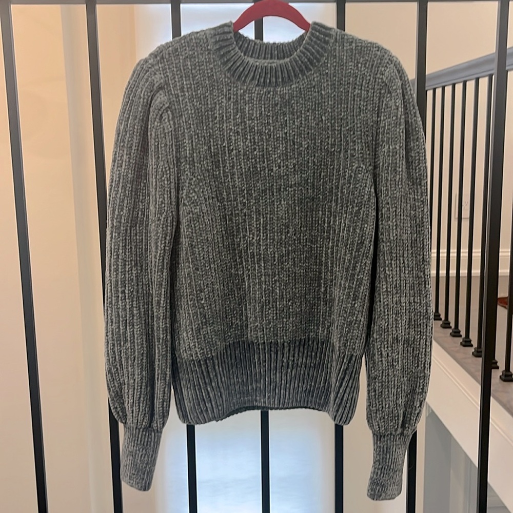 Cute and cozy chunky chenille sweater